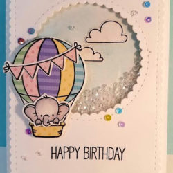Happy Birthday Balloon Shaker MNT