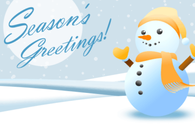 Sending warm wishes and cheer