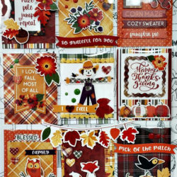 Mad For Plaid Fall Pocket Letters