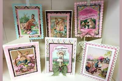 Authentique Cottontail Easter Cards