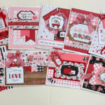 Hello Valentine Cards by Tracie Clary