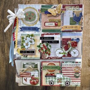 Simple Stories Berry Fields Pocket Letter